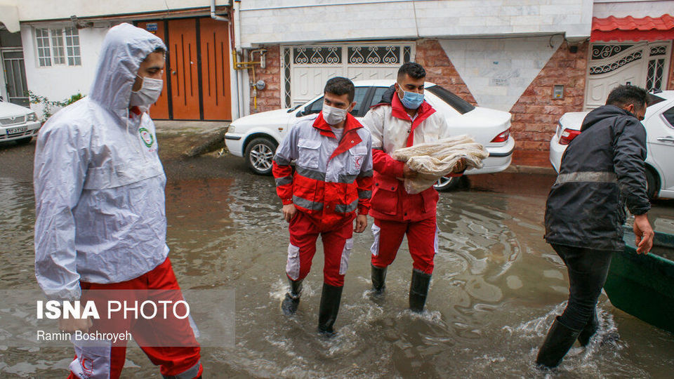آب گرفتگی معابر آستارا