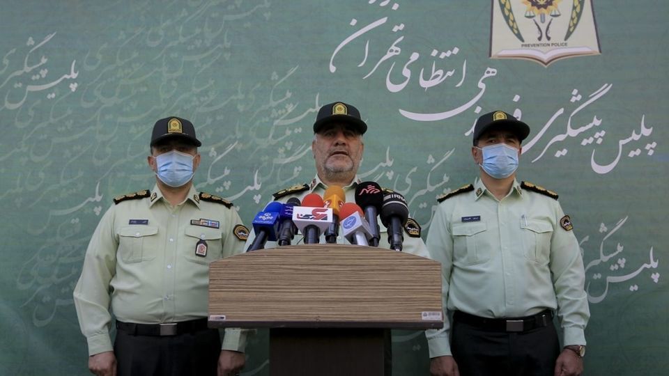 چهل و نهمین طرح رعد پلیس پیشگیری تهران