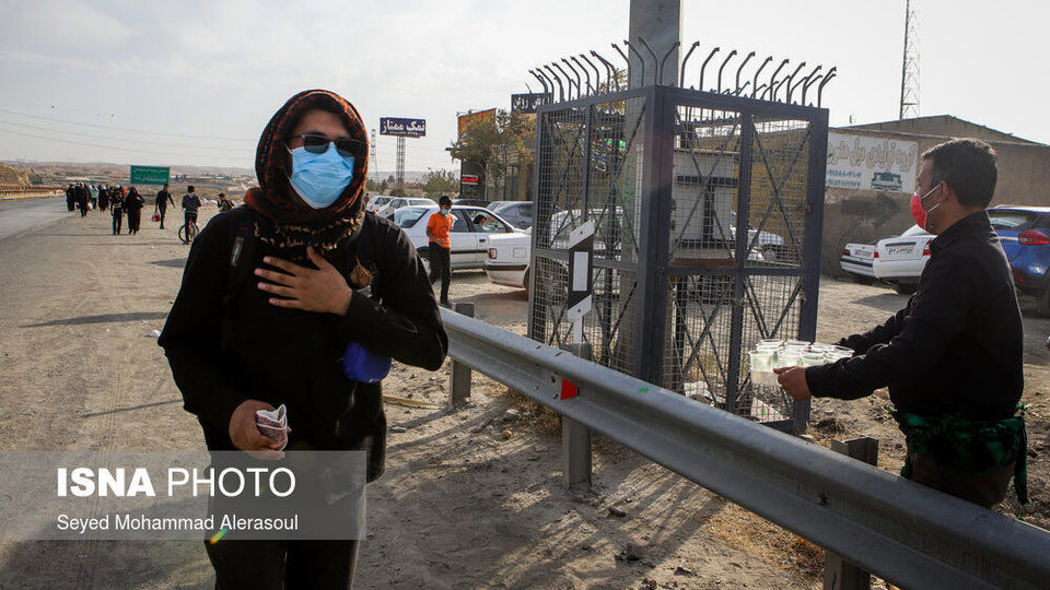 پیاده روی زائران امام رضا(ع)