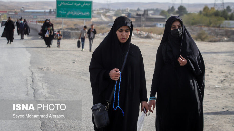 پیاده روی زائران امام رضا(ع)