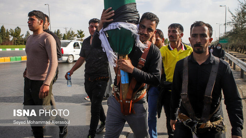 پیاده روی زائران امام رضا(ع)