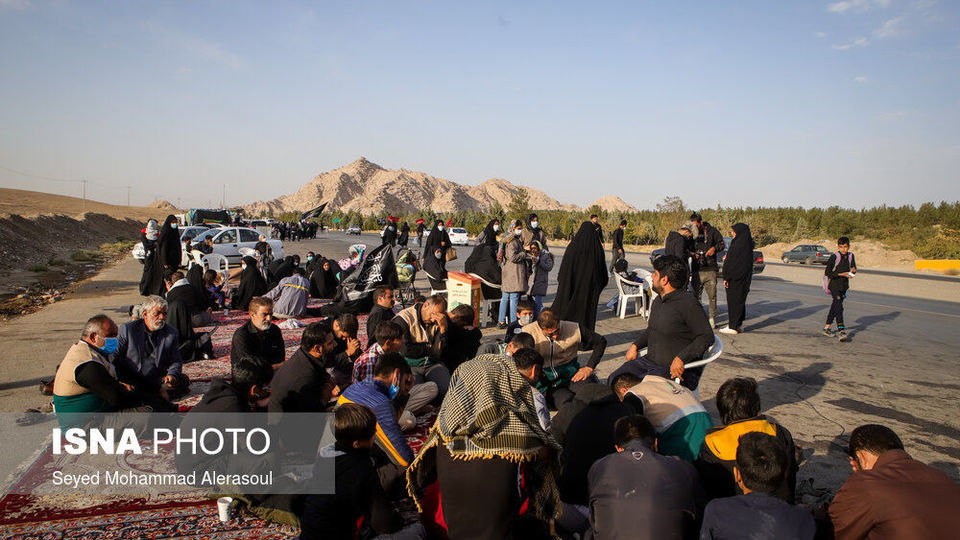 پیاده روی زائران امام رضا(ع)