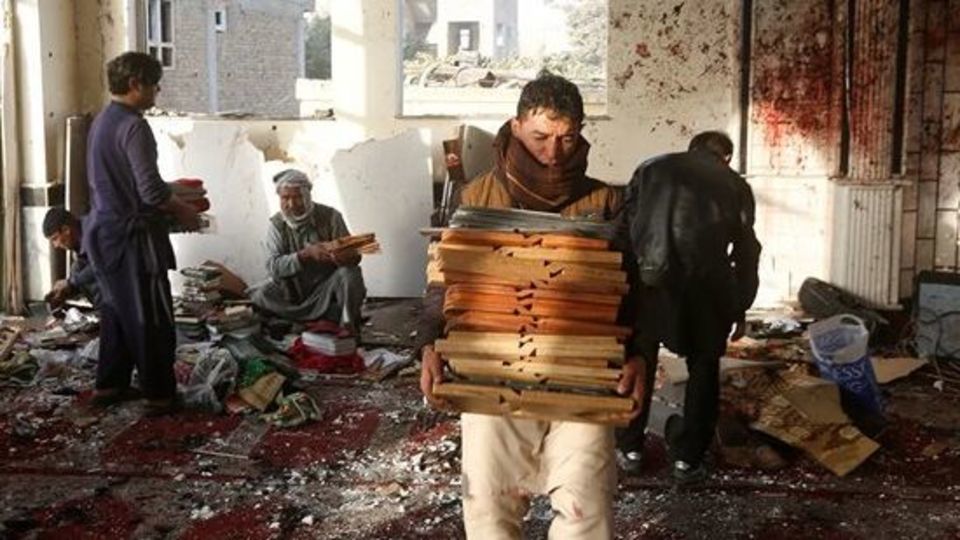 ده‌ها کشته و زخمی در انفجار یک مسجد شیعیان در قندوز افغانستان