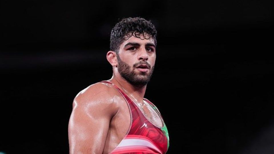 مسابقات جهانی کشتی فرنگی|درخشش نخستین طلای جهان بر گردن ساروی