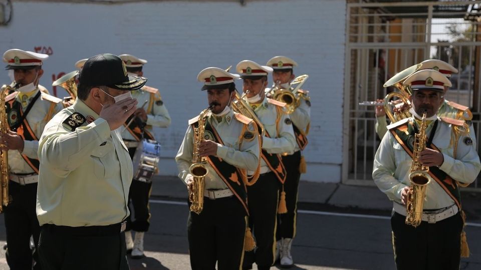 مراسم الحاق تجهیزات جدید به نیروی انتظامی