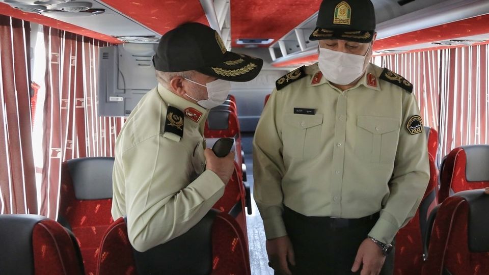 مراسم الحاق تجهیزات جدید به نیروی انتظامی