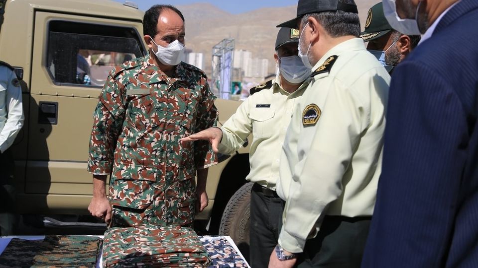 مراسم الحاق تجهیزات جدید به نیروی انتظامی