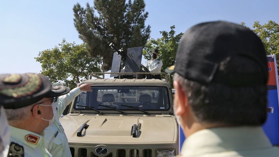 مراسم الحاق تجهیزات جدید به نیروی انتظامی