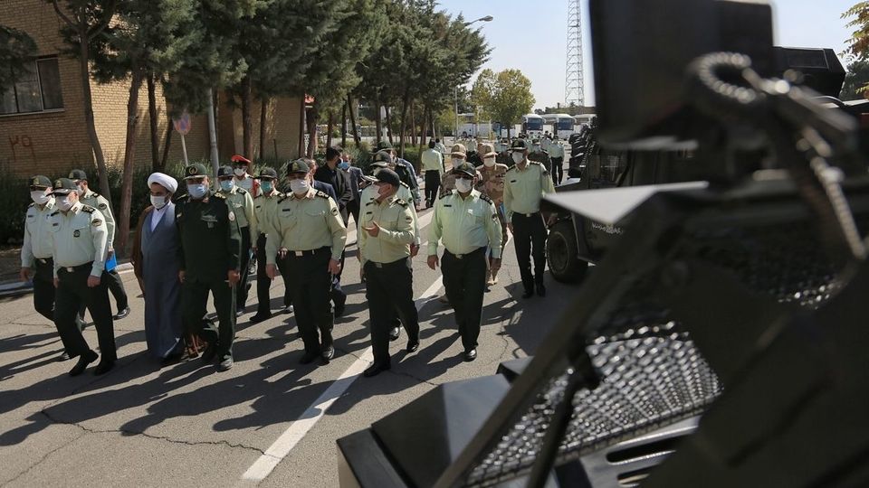 مراسم الحاق تجهیزات جدید به نیروی انتظامی