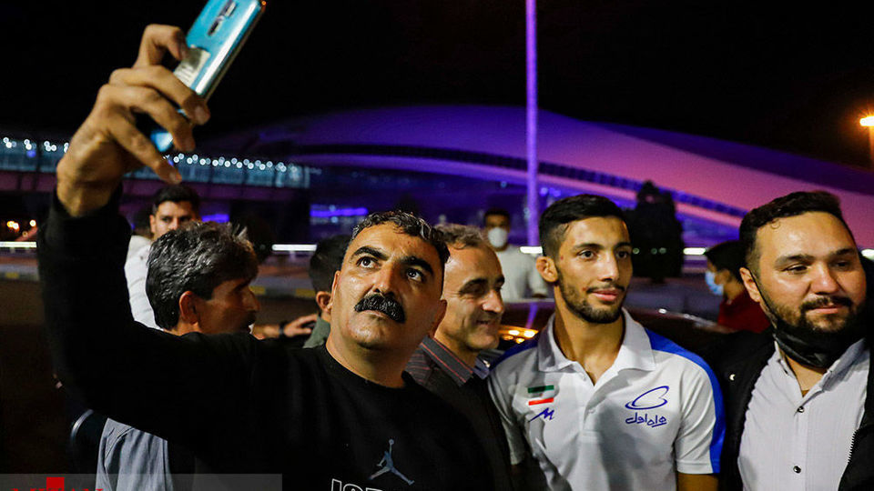 بازگشت تیم ملی کشتی فرنگی