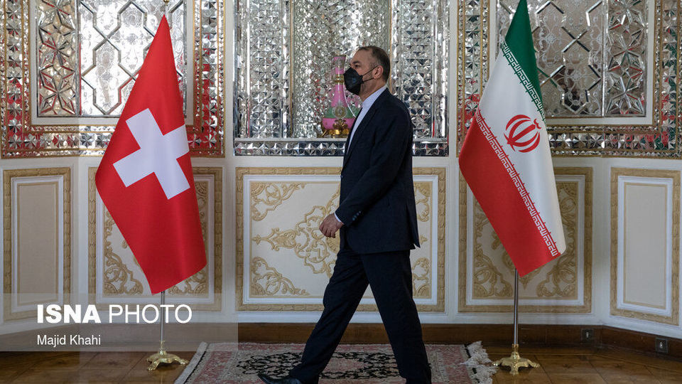 دیدار وزیر خارجه با رئیس مجلس سوییس