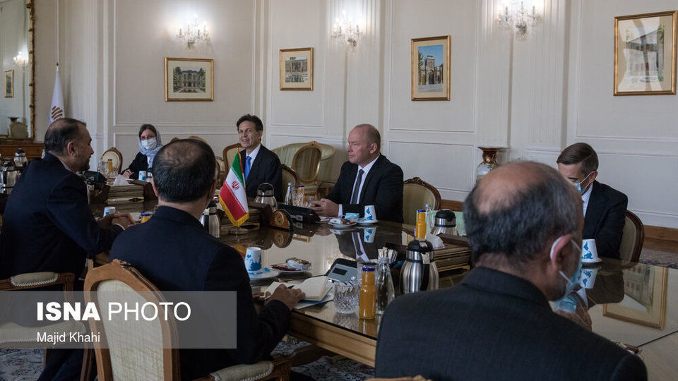 دیدار وزیر خارجه با رئیس مجلس سوییس