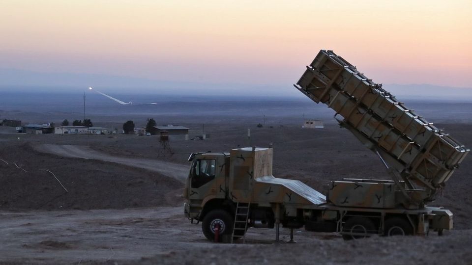 شلیک سامانه‌های «مرصاد ۱۶ » و « طبس»