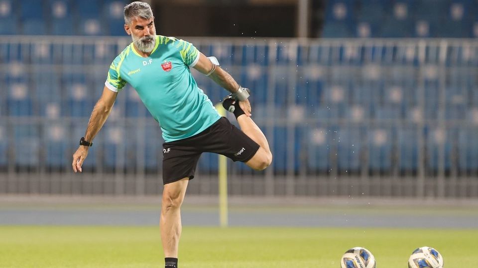 کنفرانس خبری و تمرین تیم پرسپولیس - ریاض