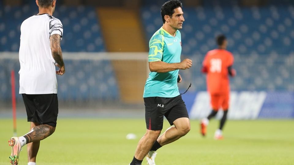 کنفرانس خبری و تمرین تیم پرسپولیس - ریاض