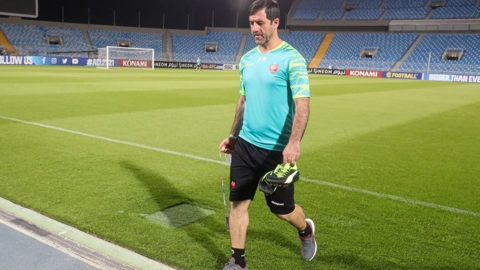 کنفرانس خبری و تمرین تیم پرسپولیس - ریاض