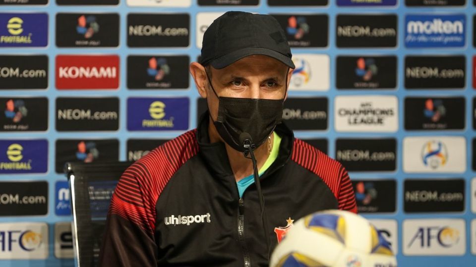 کنفرانس خبری و تمرین تیم پرسپولیس - ریاض