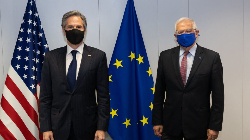 رایزنی بورل و بلینکن درباره مذاکرات برجامی