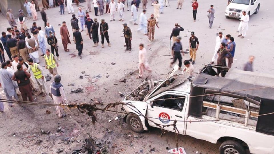 انفجار در کویته پاکستان