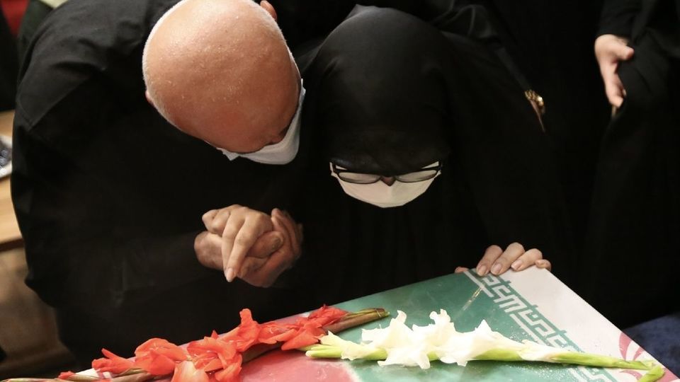 مراسم وداع و تشییع شهیدان «حسین بهراد نصر» و «مرتضی هدایت‌زاده» - رشت