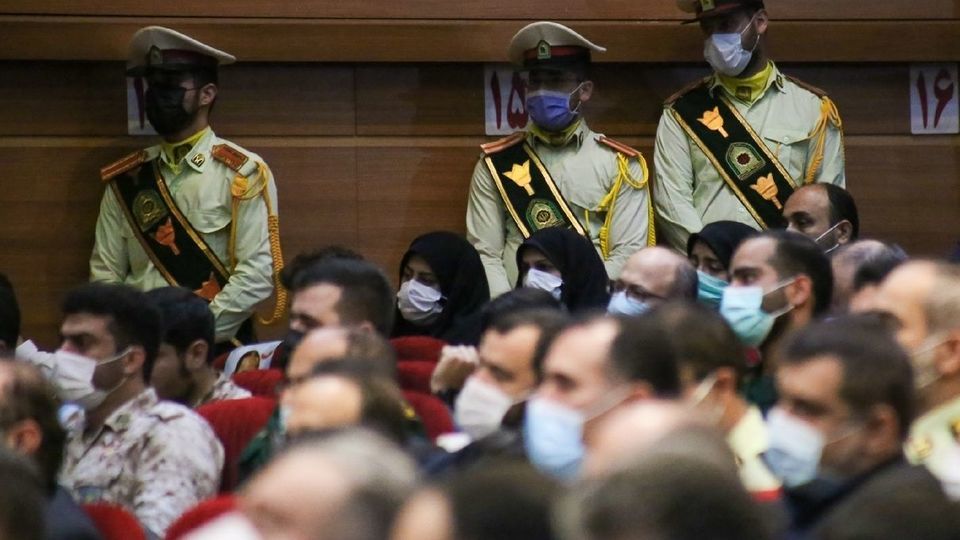 مراسم وداع و تشییع شهیدان «حسین بهراد نصر» و «مرتضی هدایت‌زاده» - رشت