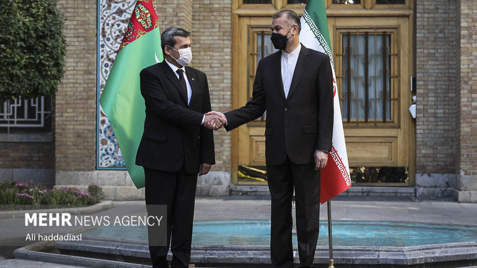دیدار وزرای خارجه ایران و ترکمنستان