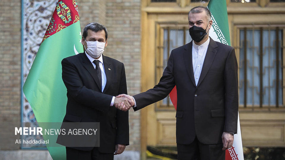 دیدار وزرای خارجه ایران و ترکمنستان