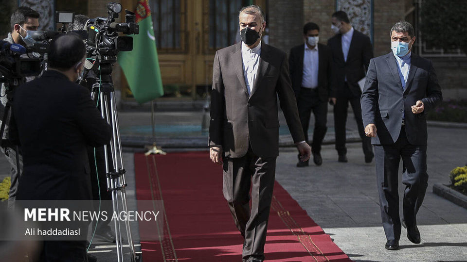 دیدار وزرای خارجه ایران و ترکمنستان