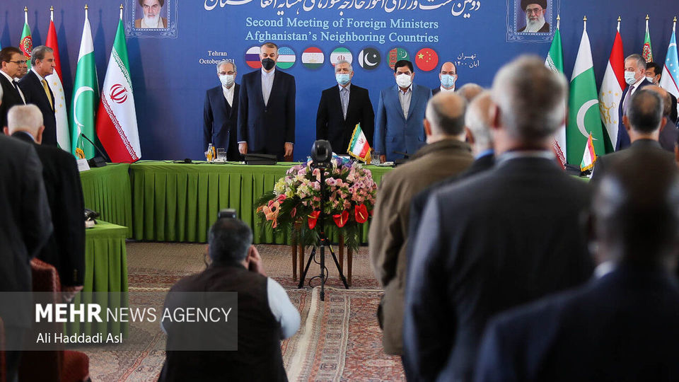 دومین نشست وزرای امور خارجه کشورهای همسایه افغانستان