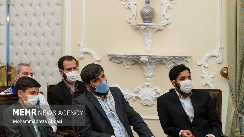 دیدار تشکل‌های دانش‌آموزی با رییس جمهور