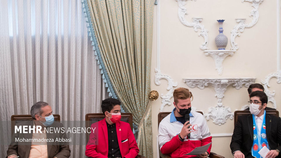 دیدار تشکل‌های دانش‌آموزی با رییس جمهور