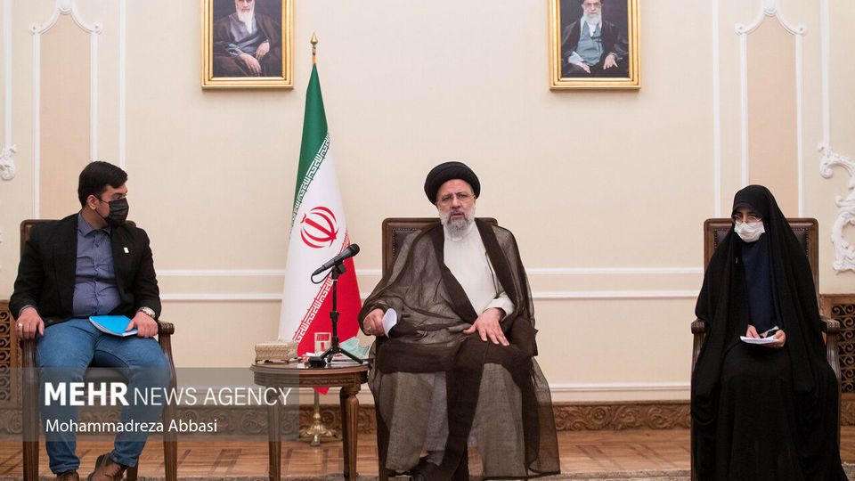 دیدار تشکل‌های دانش‌آموزی با رییس جمهور