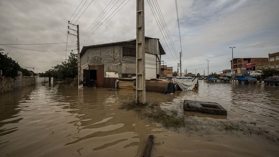 سیل و آبگرفتگی در بهنمیر - مازندران