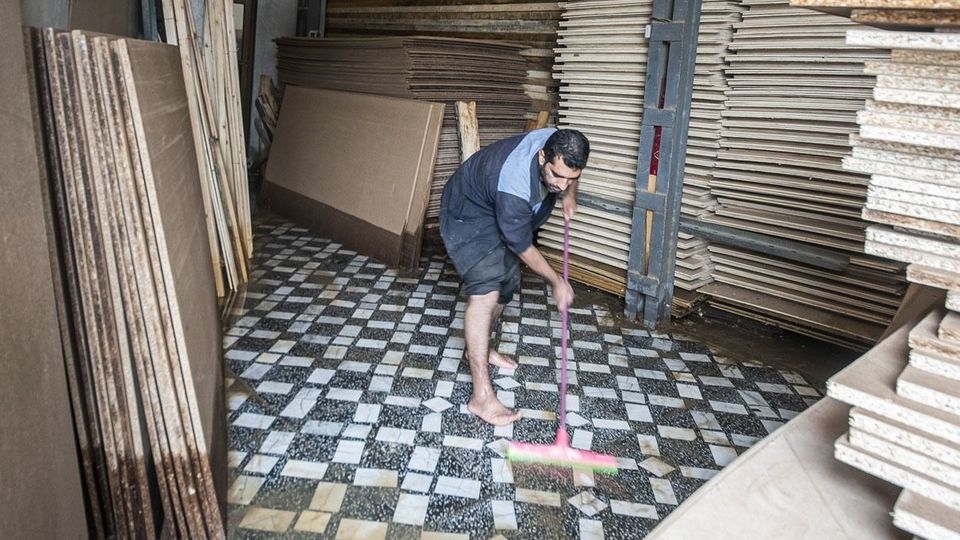 سیل و آبگرفتگی در بهنمیر - مازندران