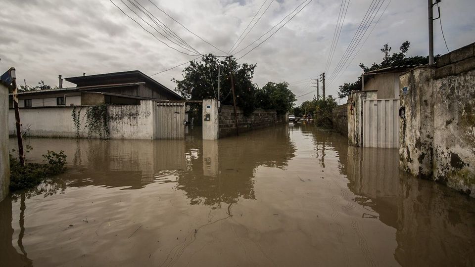سیل و آبگرفتگی در بهنمیر - مازندران