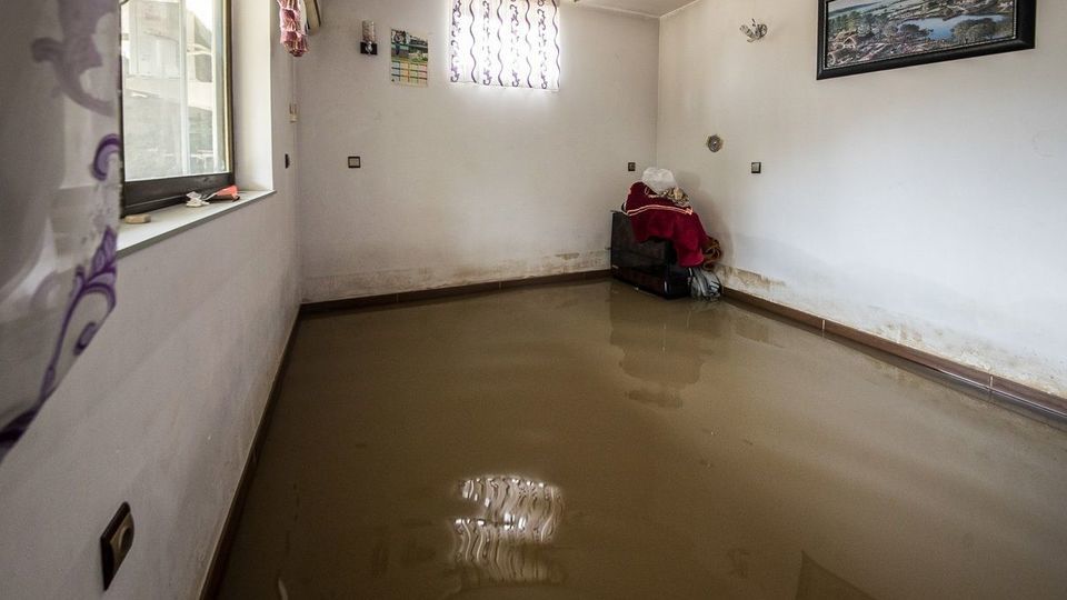 سیل و آبگرفتگی در بهنمیر - مازندران