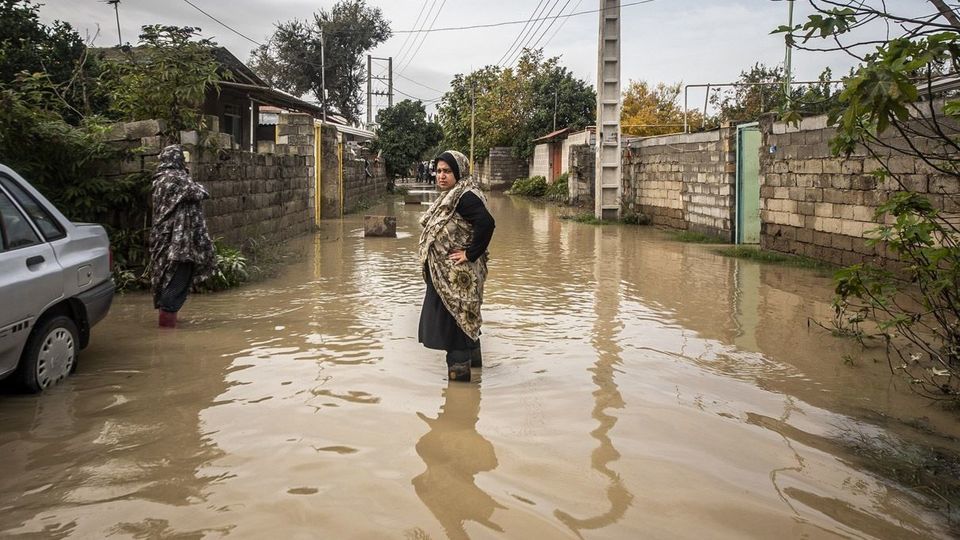 سیل و آبگرفتگی در بهنمیر - مازندران