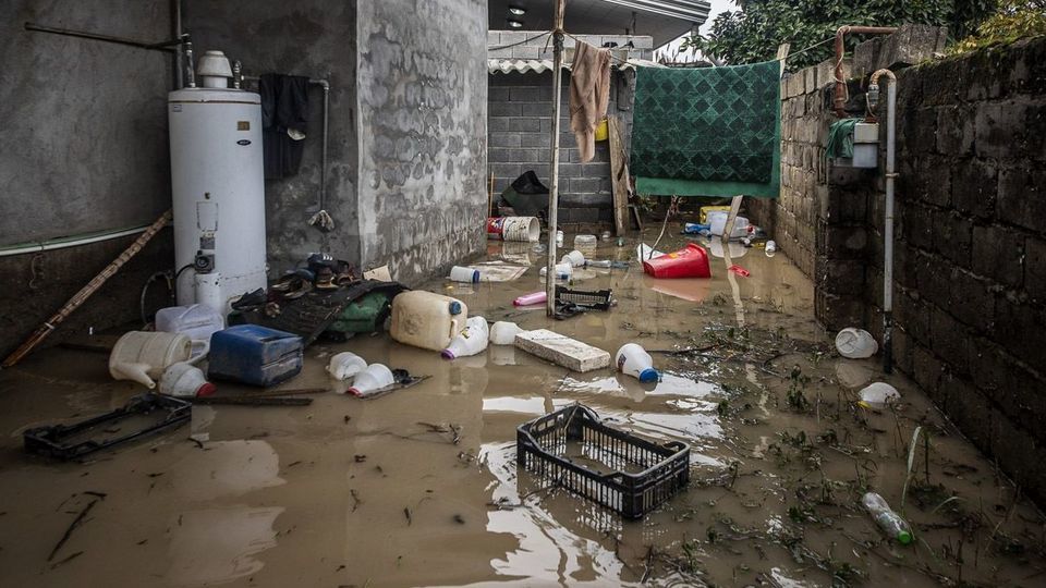 سیل و آبگرفتگی در بهنمیر - مازندران