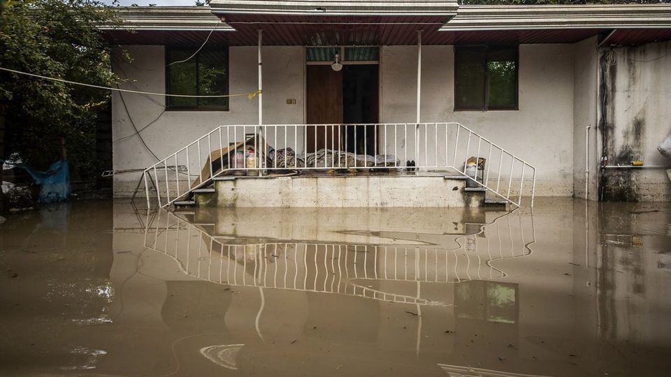 سیل و آبگرفتگی در بهنمیر - مازندران