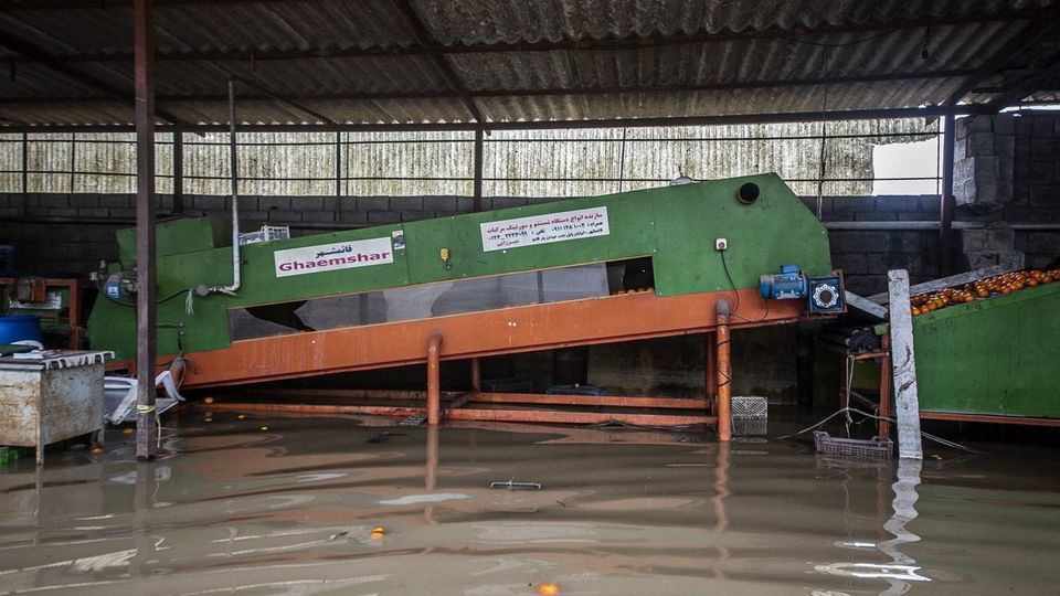 سیل و آبگرفتگی در بهنمیر - مازندران