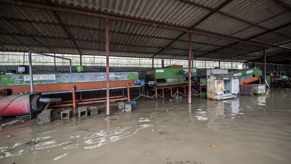 سیل و آبگرفتگی در بهنمیر - مازندران