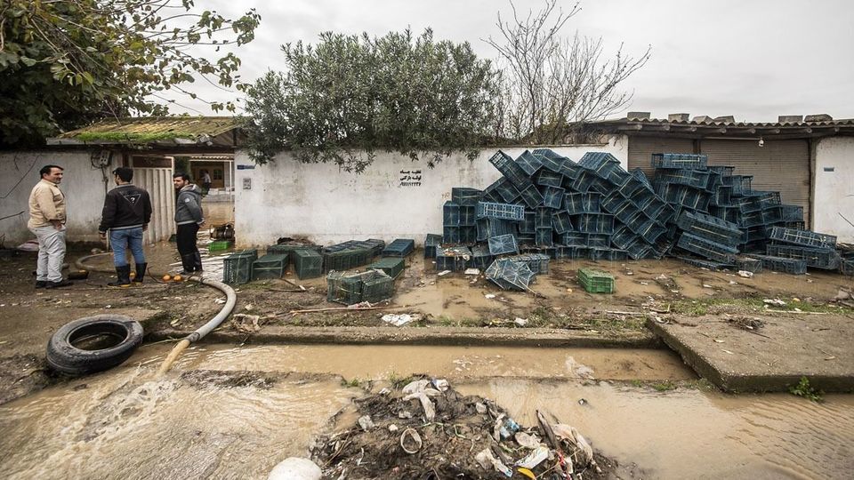 سیل و آبگرفتگی در بهنمیر - مازندران