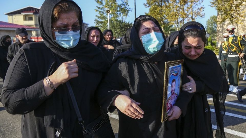 تشییع پیکر مطهر شهید مدافع وطن « رضا هدایتی » - رشت