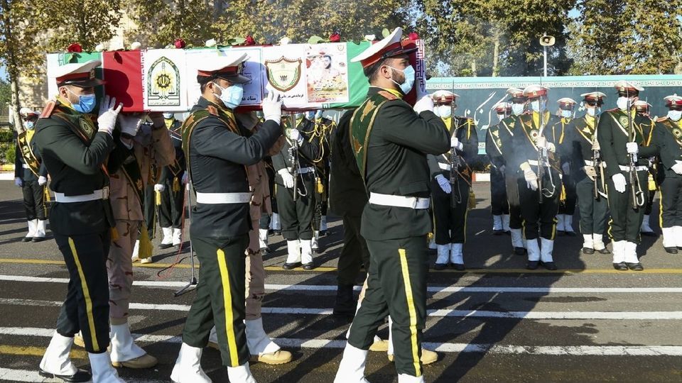 تشییع پیکر مطهر شهید مدافع وطن « رضا هدایتی » - رشت