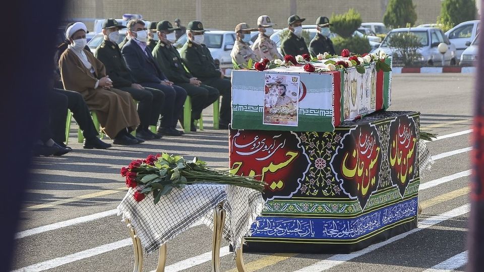 تشییع پیکر مطهر شهید مدافع وطن « رضا هدایتی » - رشت