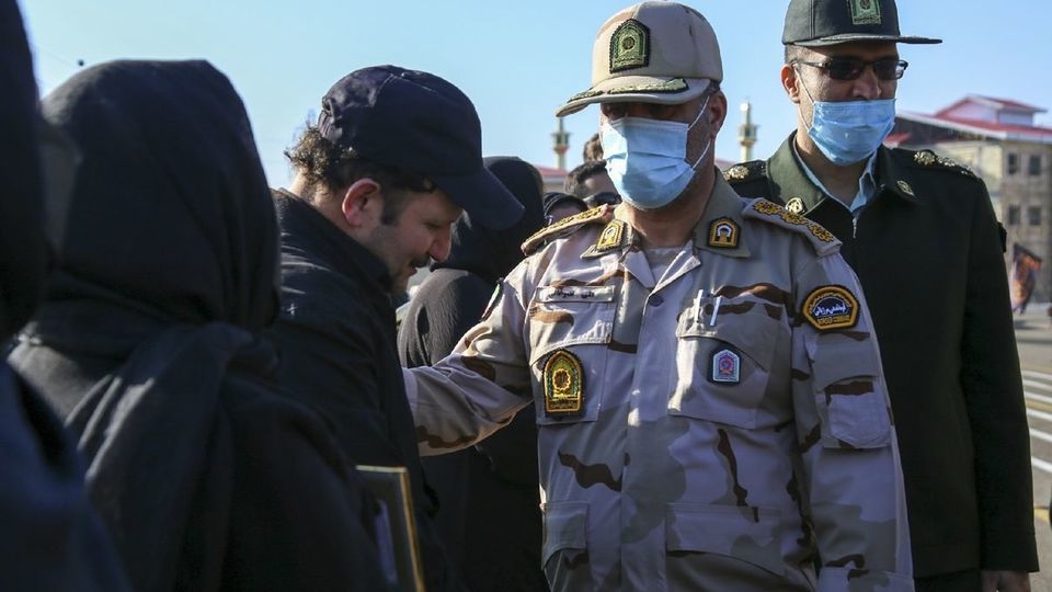 تشییع پیکر مطهر شهید مدافع وطن « رضا هدایتی » - رشت