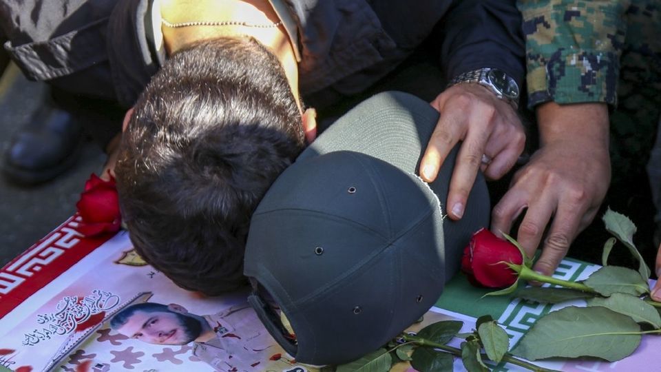 تشییع پیکر مطهر شهید مدافع وطن « رضا هدایتی » - رشت