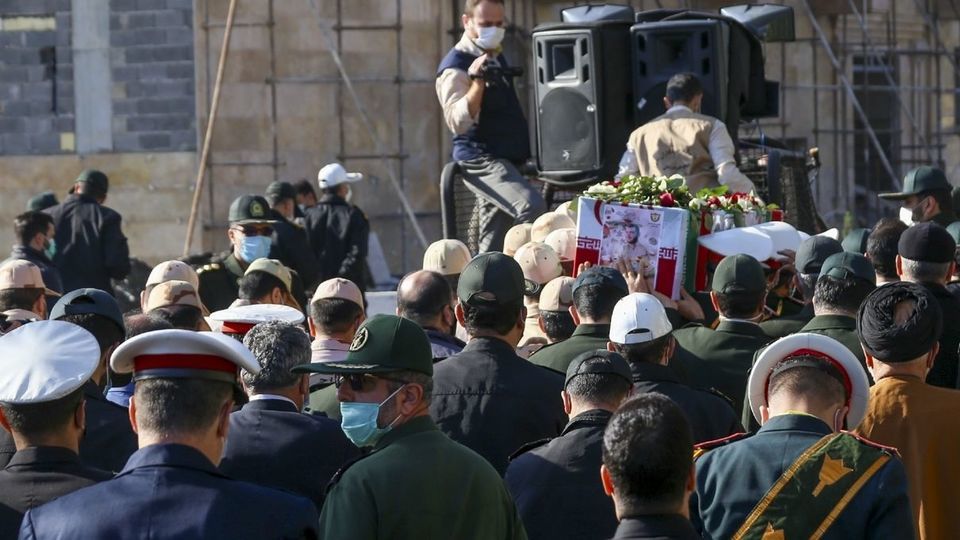 تشییع پیکر مطهر شهید مدافع وطن « رضا هدایتی » - رشت