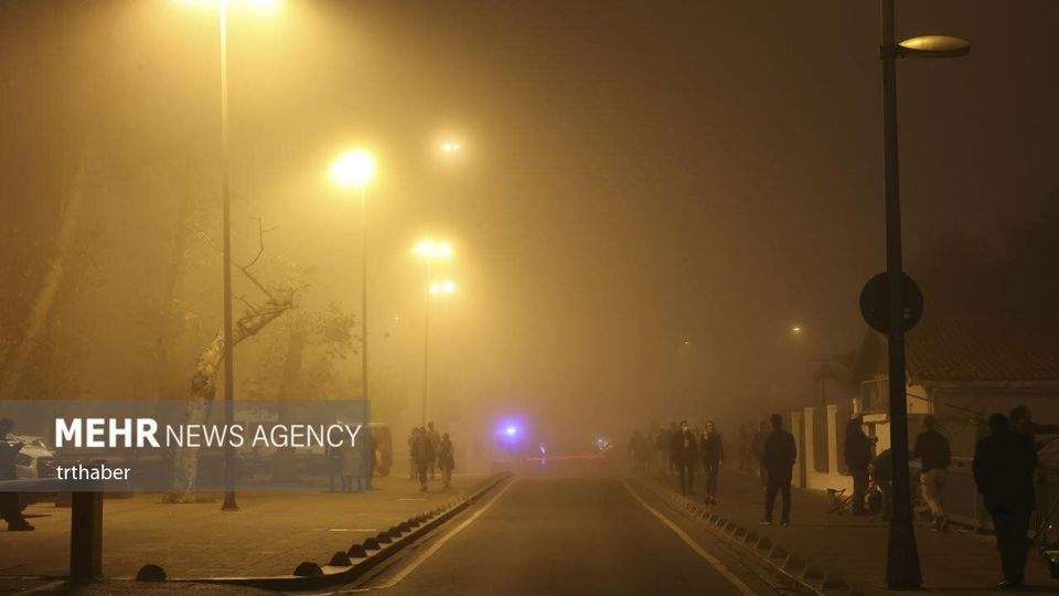 استانبول در مه