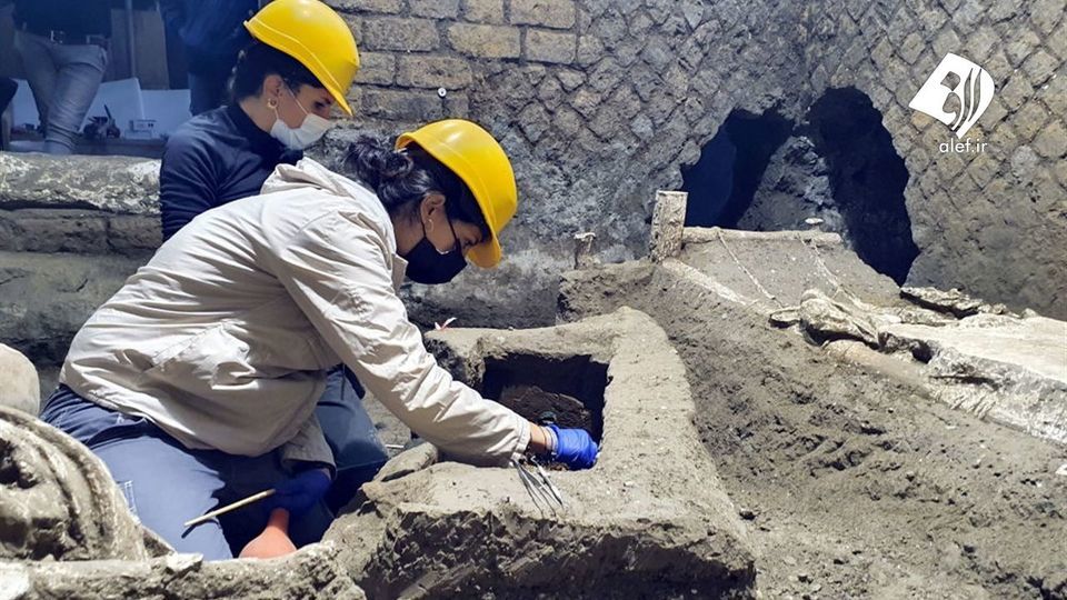 کشف اتاق برده‌ها در پمپئی